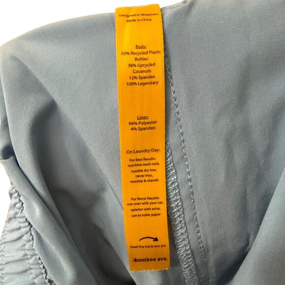 Bamboo Ave Blue Lightweight Athleisure Gym Running Shorts Mens Size 2XLarge - Picture 4 of 6